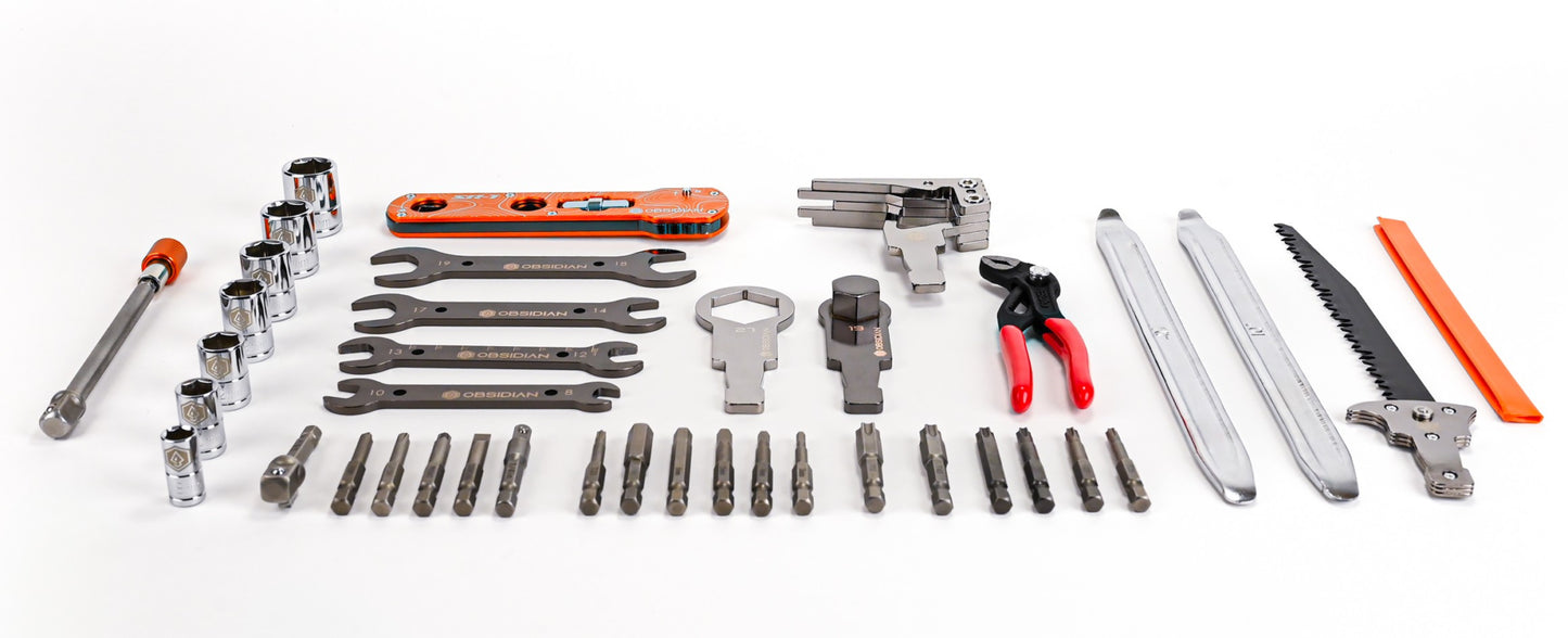 Obsidian Modular Tool System For All 2024-2026 KTM XC-W Models (125, 150, 250, & 300)